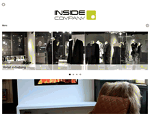 Tablet Screenshot of insidecompany.dk